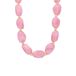 Lucardi Dames Stainless steel kralenketting voor dames - Ketting - Staal - Goudkleurig - 47 cm