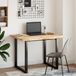 Maison Exclusive - Plateau de bureau non traité 100 x 80 x 4 cm en bois massif d'acacia