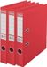 Esselte Ringband mappen/ordners - 3x - rood - A4