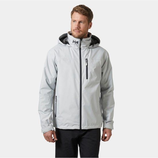 Helly Hansen Heren Crew Hooded Midlayer Waterdichte Jas Winddicht Ademend Geïsoleerde Zeiljas