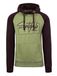 SPITZBUB Sweatshirt 'Raglan Street' vert pastel / noir