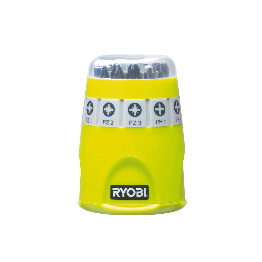 Ryobi RAK10SD - Schroevendraaierbits - 10 stuks - Metaal - Met opbergkoffer