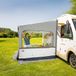 Fiamma Side W Pro Shade Zijpaneel met groot venster voor Fiamma F45 / F65 / F80s Links