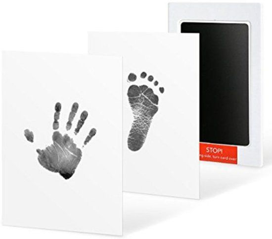 Go Go Gadget Baby voet en handafdruk inktpad zwart