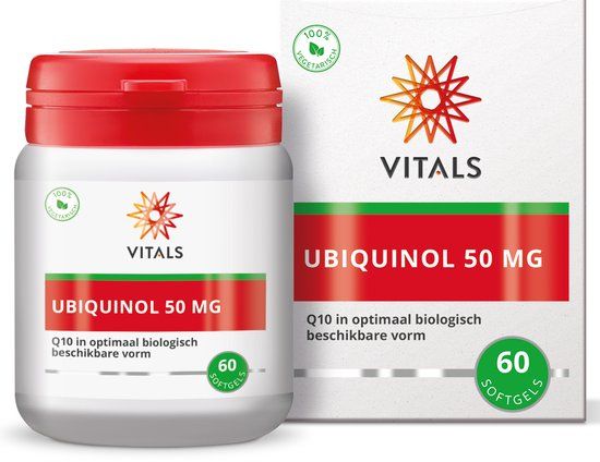 Vitals Ubiquinol 50 mg - 60 softgels
