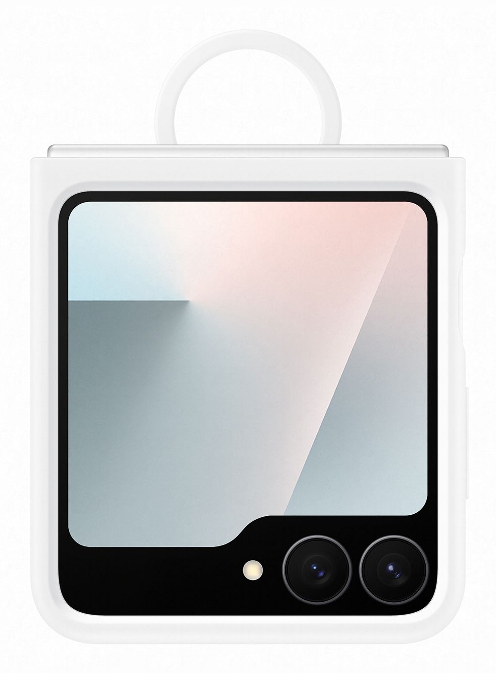 Samsung Galaxy Z Flip 7 FE Silicone Case - White