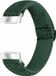 Strap-it Activity tracker bandje - elastisch nylon bandje voor Fitbit Charge 3 / Charge 4 - groen