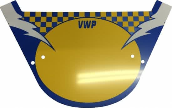 Vwp Bmx Stuurbord Nummerplaat