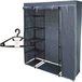 Storage solutions Koopman International Mobiele kledingkast - grijs - 167 x 141 cm