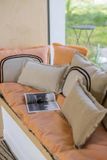Vivaraise Housse bicolore Laly Coton Gris Uni 40 x 65 cm