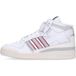 Adidas Basketbalschoen heren Forum Mid Cloud Wit/grijs One/blauw