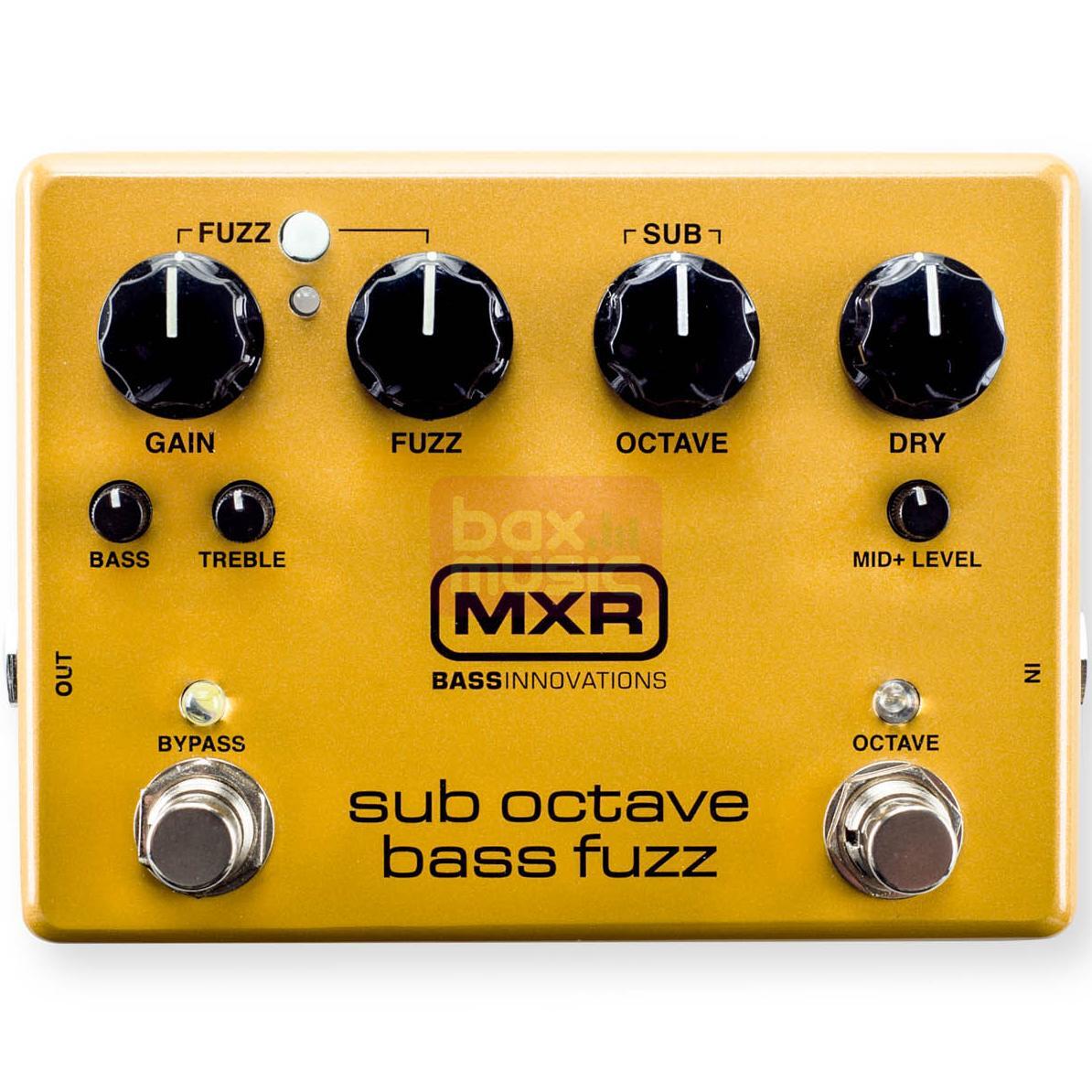 MXR M 287 Sub Octave Bass Fuzz effectpedaal