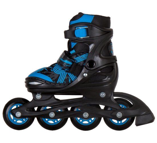 Roces Jokey 3.0 Inline Skates - Kinderen - Verstelbaar - Maat 38-41 - Zwart/Blauw