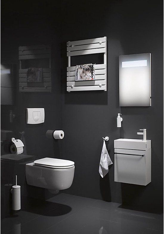 Haceka Kosmos Glashouder dubbel Mat Wit - 3 jaar garantie