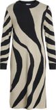 VILA Maxi-jurk VITIF Knit Natural Melange L