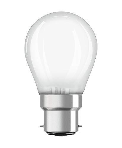 Osram LED lamp | Lampvoet: B22d | Warm wit | 2700 K | 2,50 W | mat | LED Retrofit CLASSIC P [Energie-efficiëntieklasse A++]