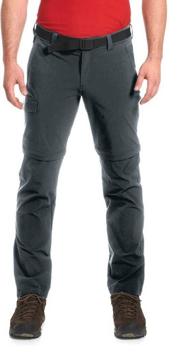 Maier Sports Torid Pants Zip-Off Kort Grijs Outdoorbroek Heren Size : 54K