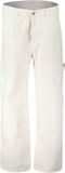 Superdry Pantalon Carpenter Taille Haute Ecru W32 x L32 Femme
