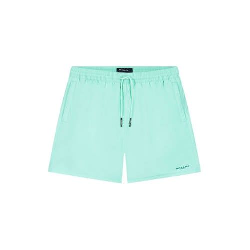Ballin polyester zwemshort met logo mintgroen