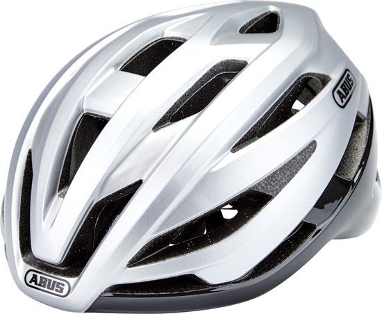 ABUS StormChaser Fietshelm - Gleam Silver - Maat S (51-55 cm)