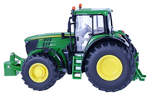 Britains 43150 Tomy John Deere-6195M tractor-hoogwaardig voertuig voor kinderen vanaf 3 jaar om te spelen en te verzamelen, meerkleurig