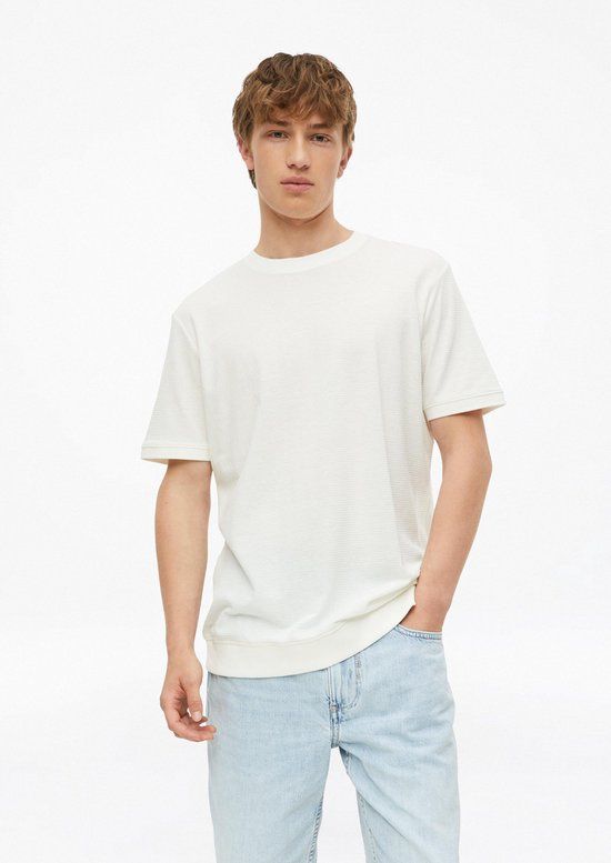s.Oliver T-shirt L Crème