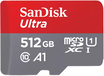 SanDisk Ultra 512GB MicroSDXC - 150MB/s