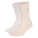 adidas uniseks-volwassene Cushioned Sportswear Crew Socks 3 Pair Pack Socks, putty mauve/Distilled Pink/Frozen Purple/wonder beige, XXL