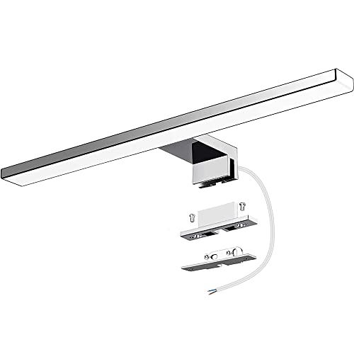 Azhien LED Spiegellamp 10 W 820LM - Badkamerspiegellamp, neutraal wit 4000K LED-kastlicht - Wandtoiletlamp IP44 - 40 cm