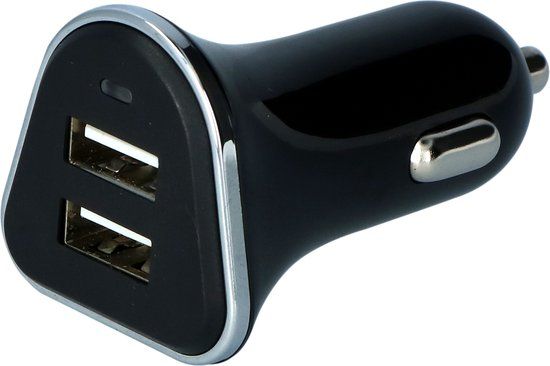 Carpoint Oplader 12V / 24V - Duo USB Autolader 2.5A