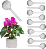 KADAX gieter 400ml voor planten, set van 10, automatische plantenbewatering, plantenbewatering voor binnen, kunststof waterreservoir (zwart)