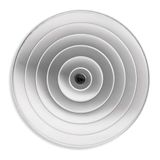 Vaello La Valenciana Gladde aluminium afdekking, 40 cm, aluminium, zilver