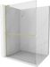 Mexen Kioto+ L paroi de douche avec étagère Walk-in 65 x 200, transparent, or brossé - 800-065-123-55-00
