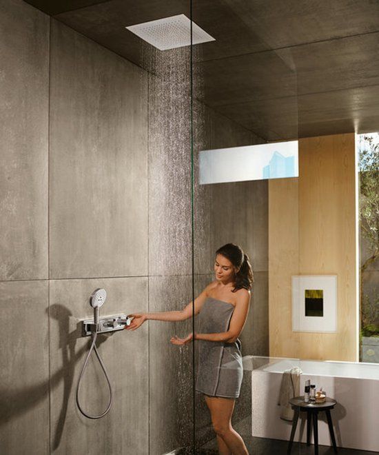 Hansgrohe RainSelect - Douche- en badkraan - 15355400 - Chroom, Wit