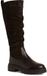 Marco Tozzi Dames Laarzen 2-26690-45 098 Zwart Leer Wol 36 EU