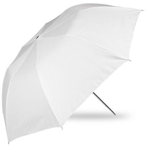 Westcott 109cm/43 Inch Opvouwbare Paraplu Optical White Satin