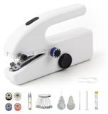 Mini machine à coudre, portable, électrique, avec 2 réglages, adapté aux débutants
