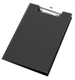 VELOFLEX - DIN A4-clipboard met PVC-deksel, zwart