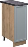 Vicco Fame-Line Armoire de pharmacie – 30 cm, WB Anthracite Bleu clair-gris