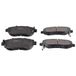 Blue Print ADT34291 Remblokset, set van vier | Compatibel met: LEXUS GS, GS, IS I, IS SportCross, SC Cabriolet, TOYOTA SUPRA