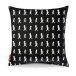 Solstickan Design Housse de coussin Solstickan 50x50 cm Noir