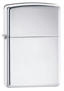 Zippo Classic Chrome Lighter - Polished Chrome - 1 Piece