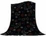 Lichtgewicht Flanellen Dekbed - Halloween Motief - 150x200 cm