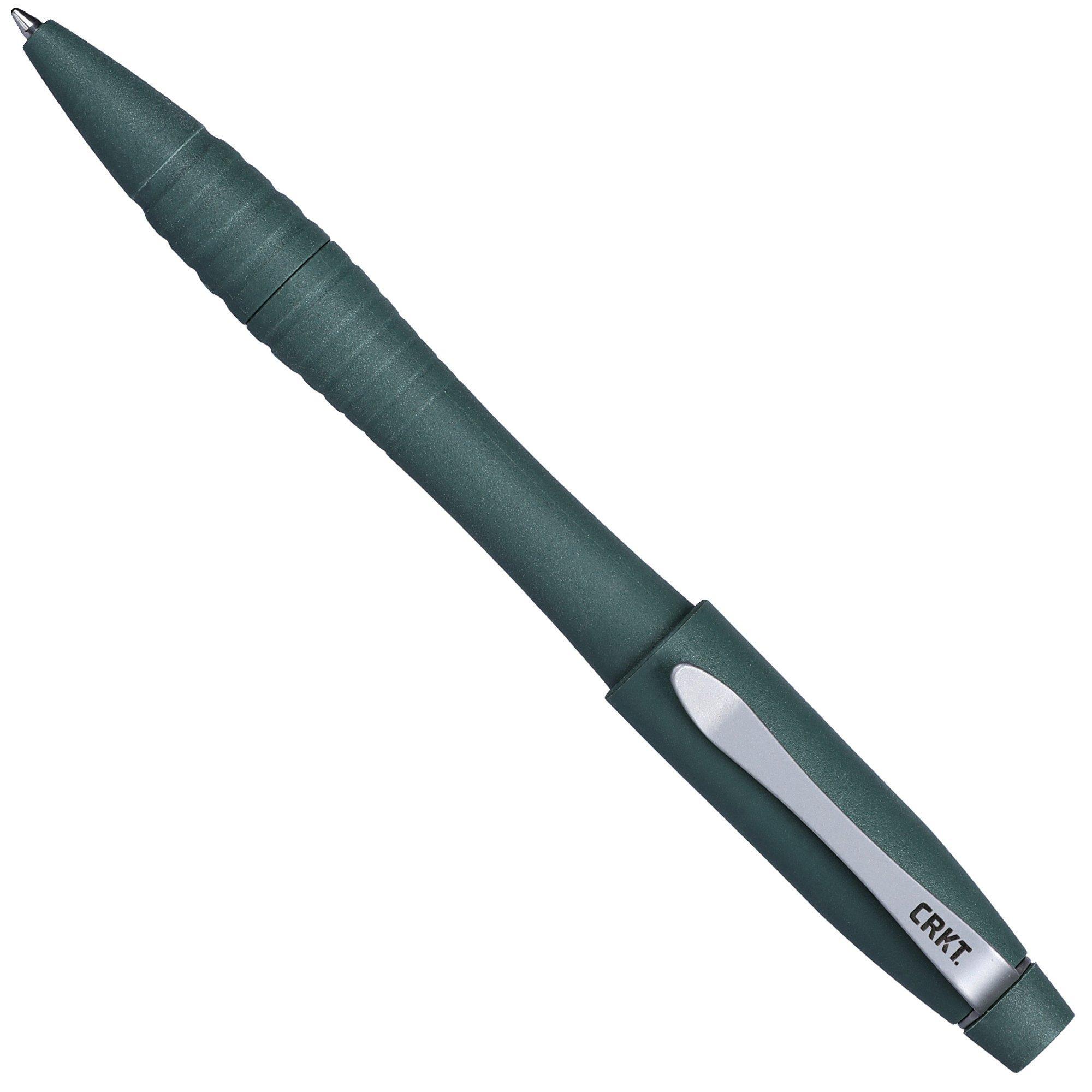 CRKT CRKT Williams Defense Pen, Green Grivory, tactische pen, James Williams design