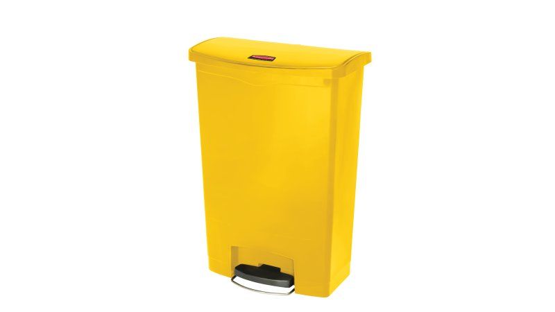 Rubbermaid 1883579 - Vuilnisbak - 90 liter - Geel