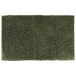 Tendance Tapis de bain microfibre - haut poil - vert - 50x80 cm - absorbant - salle de bain - antidérapant
