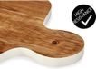 Merkloos Acacia hout Cutting board Brown White (25,7 x 1,5 x 40 cm)