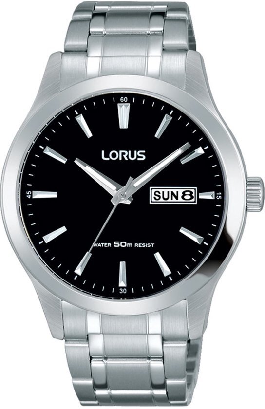 Lorus RXN 23 DX 9 horloge heren zilver edelstaal