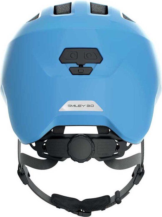 Abus Smiley 3.0 Kinderfietshelm - Shiny Blue - S (45-50 cm)