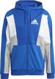 adidas Sportswear Essentials Colorblock Ritshoodie - Heren - Blauw